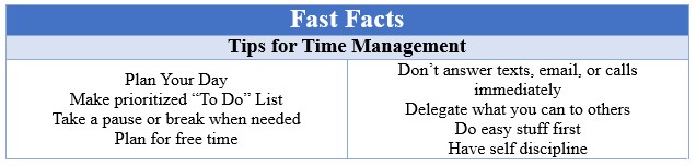 Fast Facts Time Management