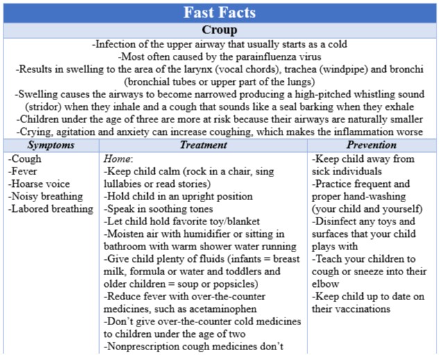 Fast Facts Croup